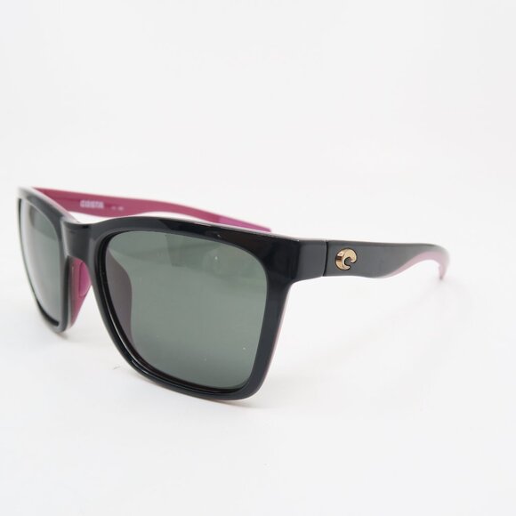 Costa PANGA PAG 259 Black Dark Grey Polarized Lenses, New Women's  Sunglasses. - Picture 4 of 9